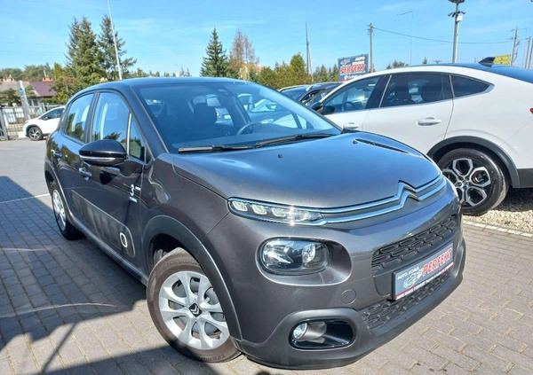 Citroen C3 cena 44900 przebieg: 67000, rok produkcji 2020 z Miechów małe 254